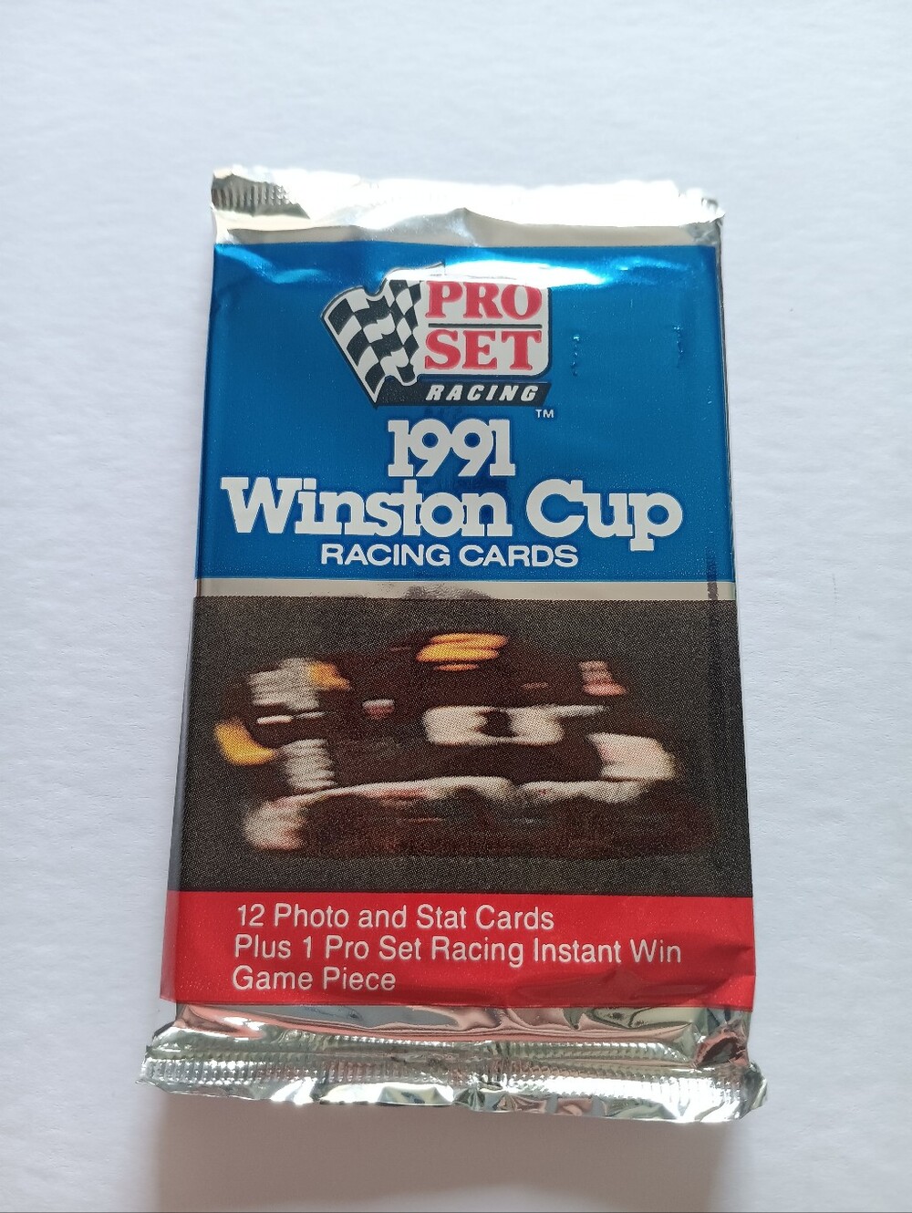 1991 Winston Cup Racing Trading Cards. Pack has 12 photo cards. NEW